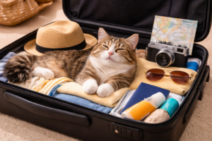 Read more about the article How to Travel Without a Stressed Cat (Complete Guide)