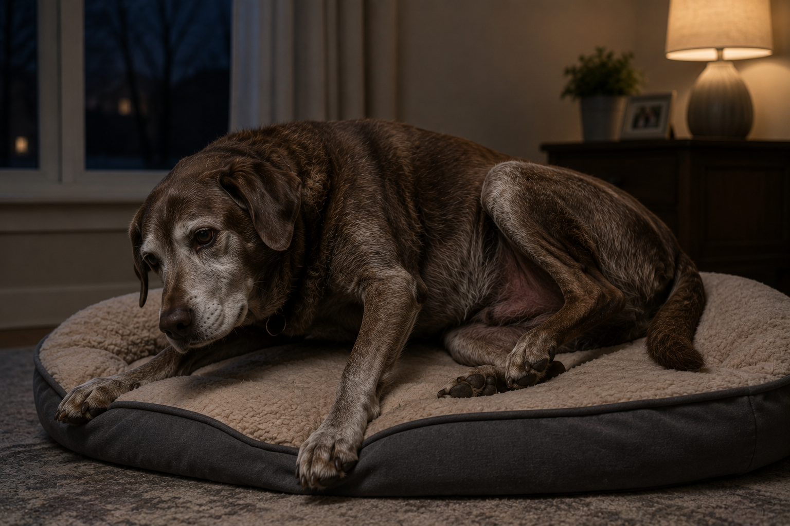 You are currently viewing Dog Won’t Settle at Night: Causes and What Actually Helps