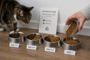 Read more about the article How to Switch Cat Food Without Upsetting Your Cat’s Stomach